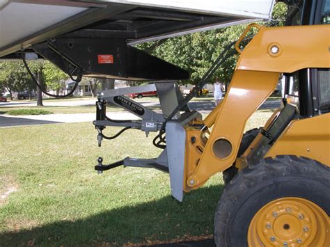 skid steer hitch attachments|5th wheel attachment for tractor.